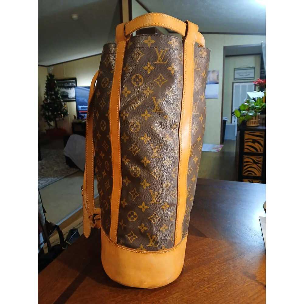 Louis Vuitton Randonnée leather backpack - image 6