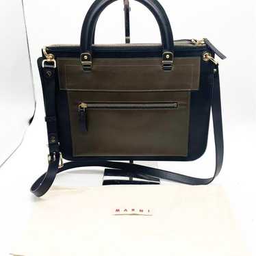 T1462 Good condition ☆ Marni 2way Shoulder Bag Ha… - image 1