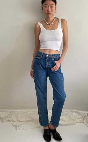 vintage 90s Calvin Klein CK button fly jeans - med