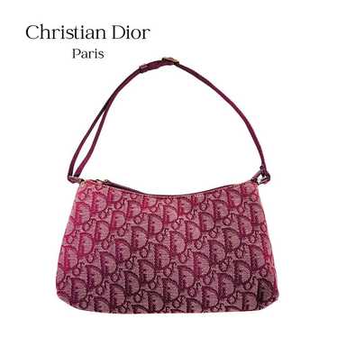 【Rare】Christian Dior Trotter Accessory Pouch RED❤︎