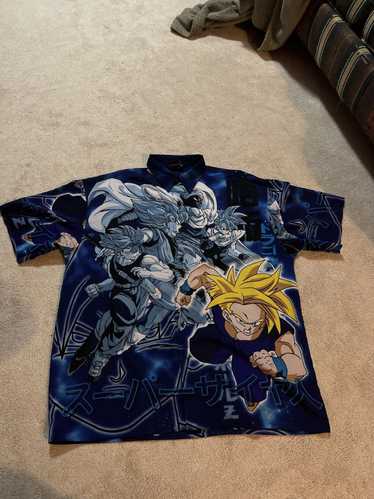 Vintage Dragon ball z dbz dragonballz button down 