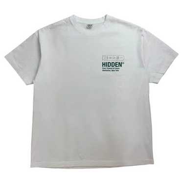 HIDDEN Hidden NY Lost Tablet 3M Print Tee White - image 1