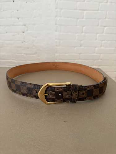 Louis Vuitton LV Damier Ebene Belt