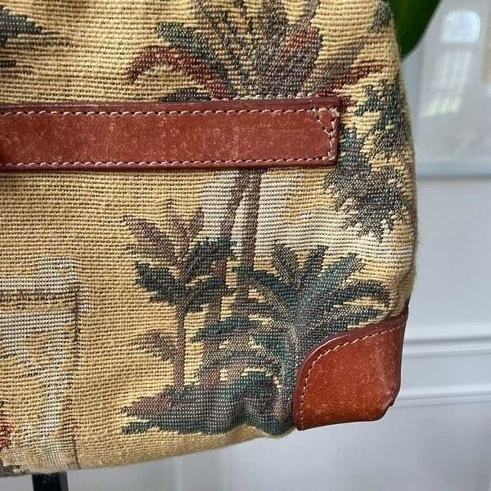 Vintage 90s Y2K Tommy Bahama Palm Tree Tapestry B… - image 4