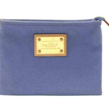 Louis Vuitton Blue Pouch Canvas - image 1