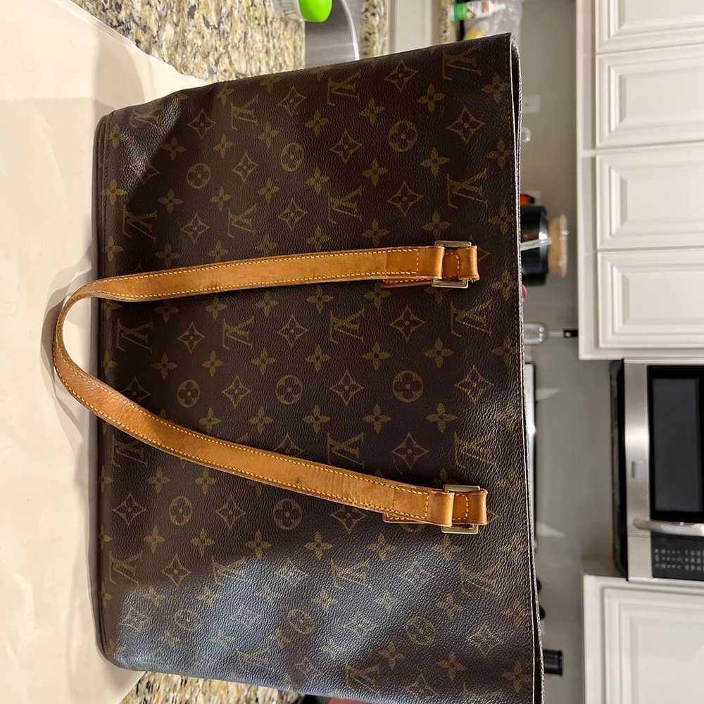 Louis Vuitton Brown Luco Monogram Canvas Tote Bag - image 3