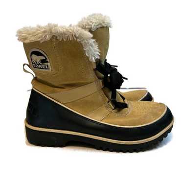 Sorel Tivoli IV Suede Tan/Curry Waterproof Snow W… - image 1