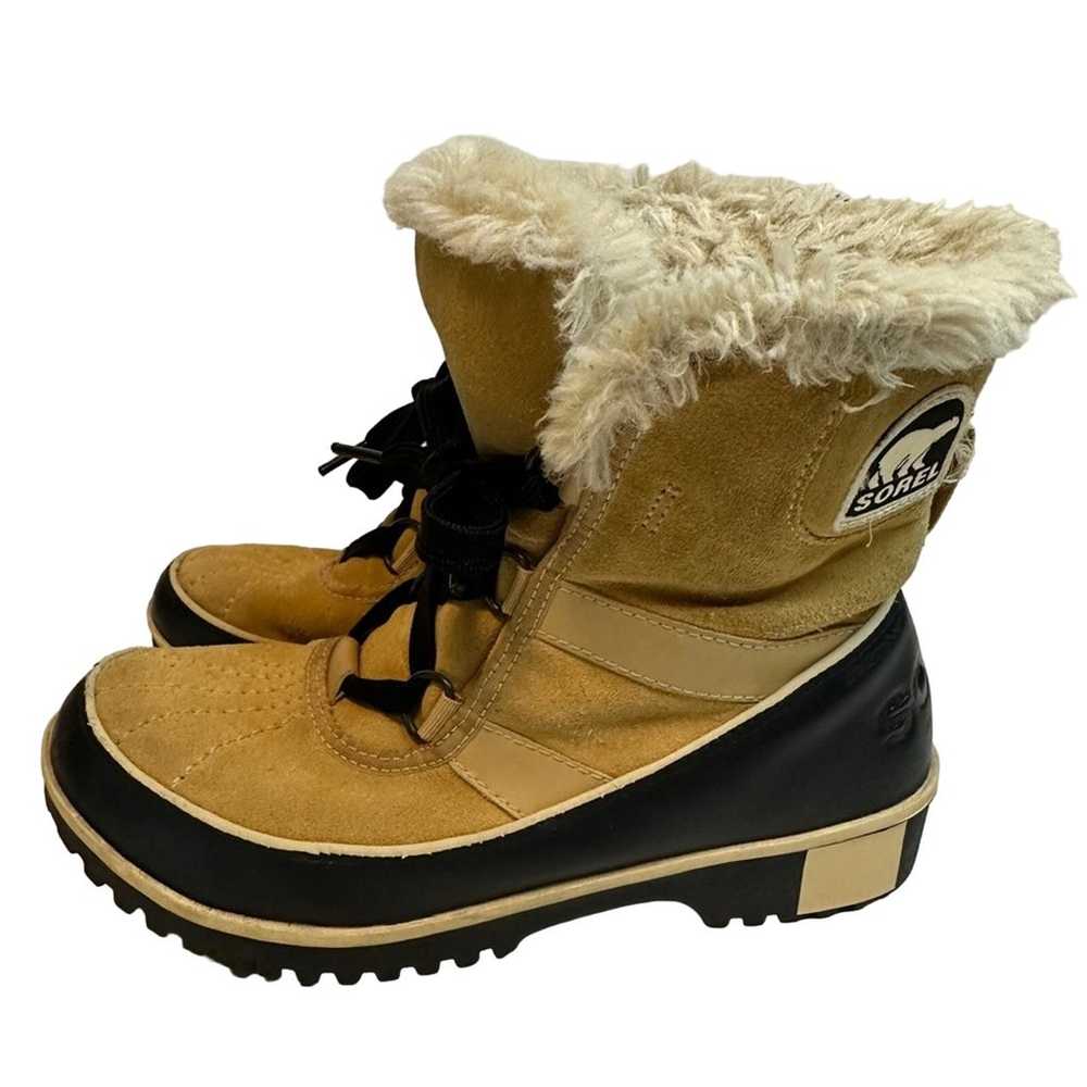 Sorel Tivoli IV Suede Tan/Curry Waterproof Snow W… - image 2