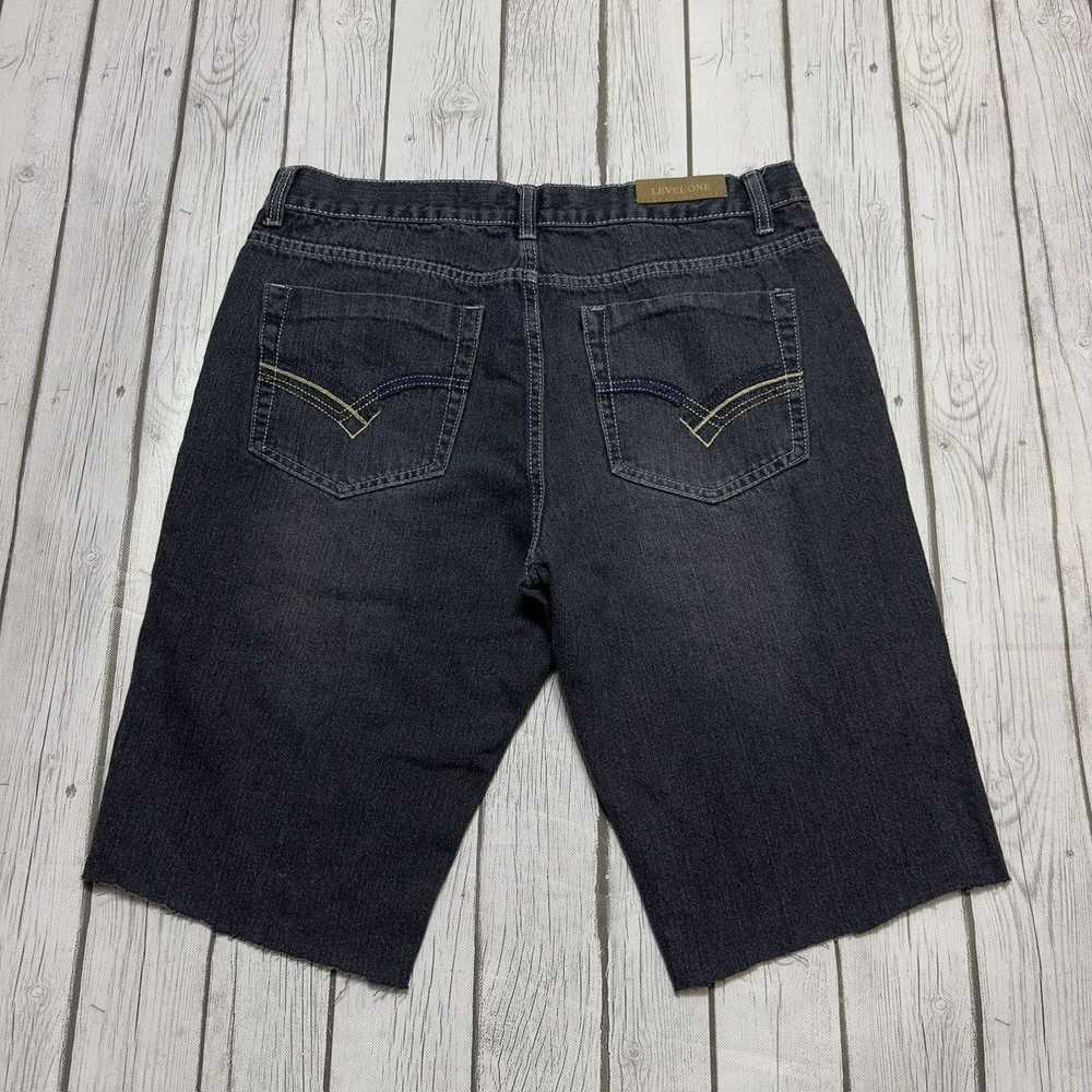 Streetwear Level One jean shorts - image 2