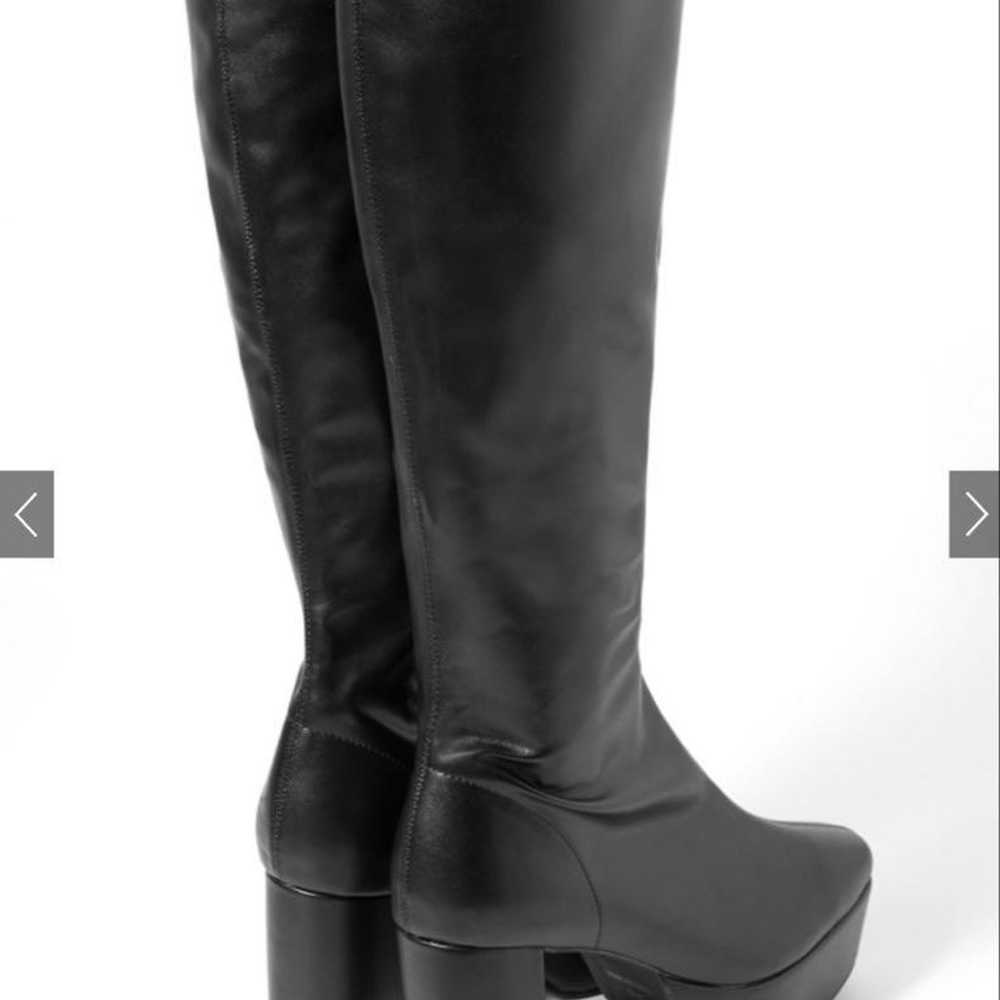 GRL Chunky Heel Long Boots - image 4