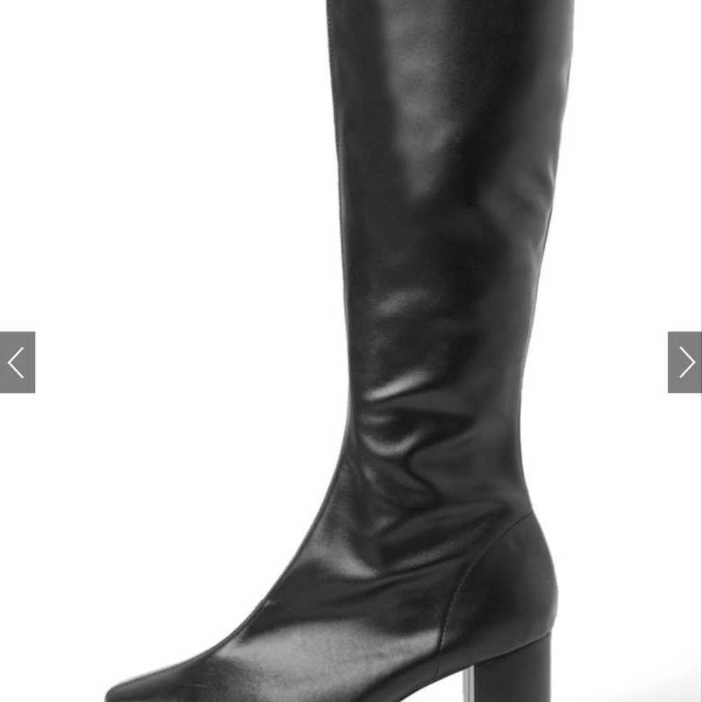 GRL Chunky Heel Long Boots - image 5