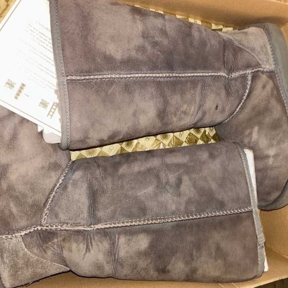 Ugg Classic Tall II Boots Size 7 Grey WITH BOX - image 3