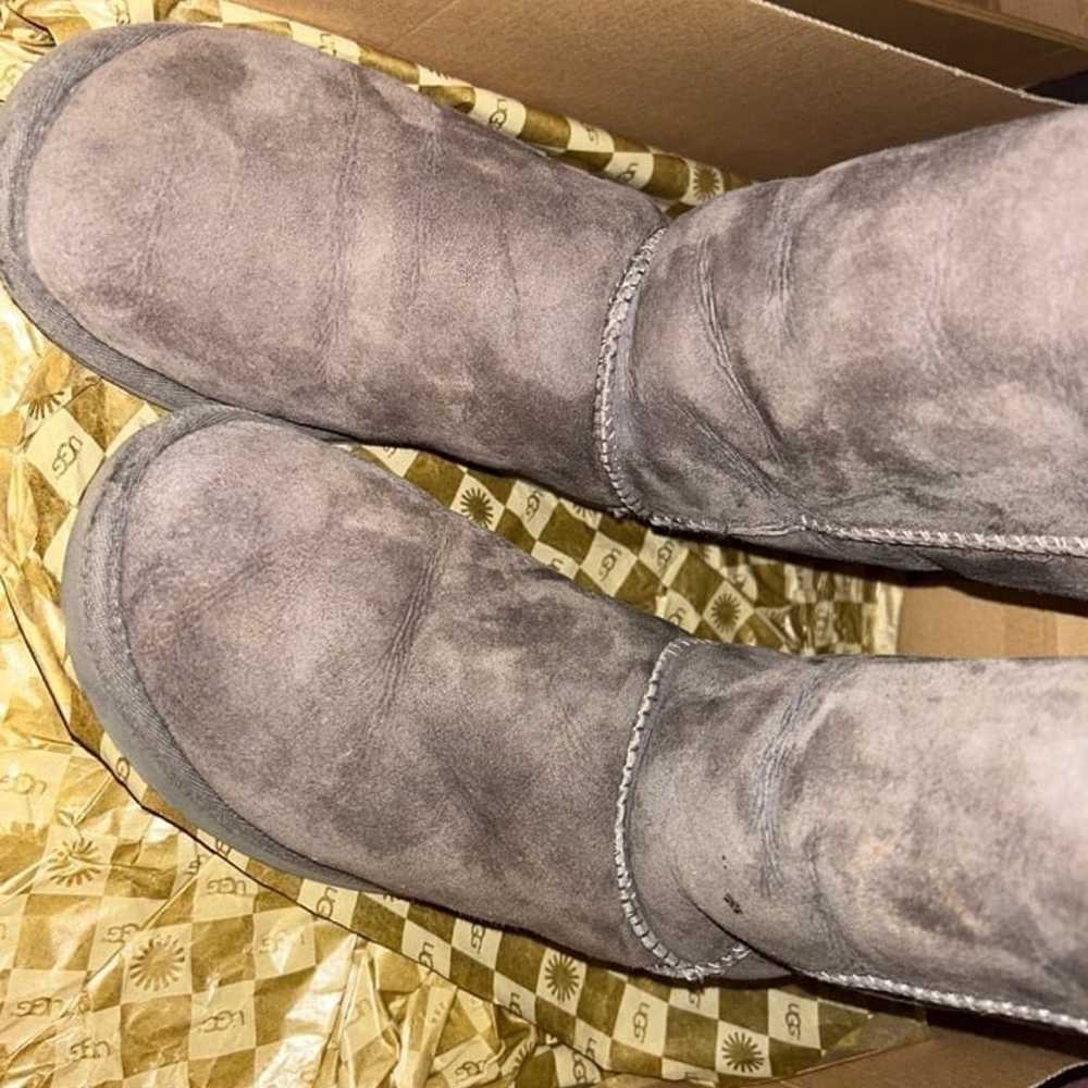 Ugg Classic Tall II Boots Size 7 Grey WITH BOX - image 4