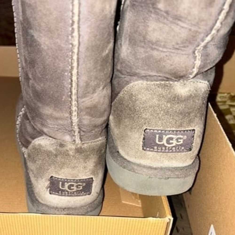 Ugg Classic Tall II Boots Size 7 Grey WITH BOX - image 5