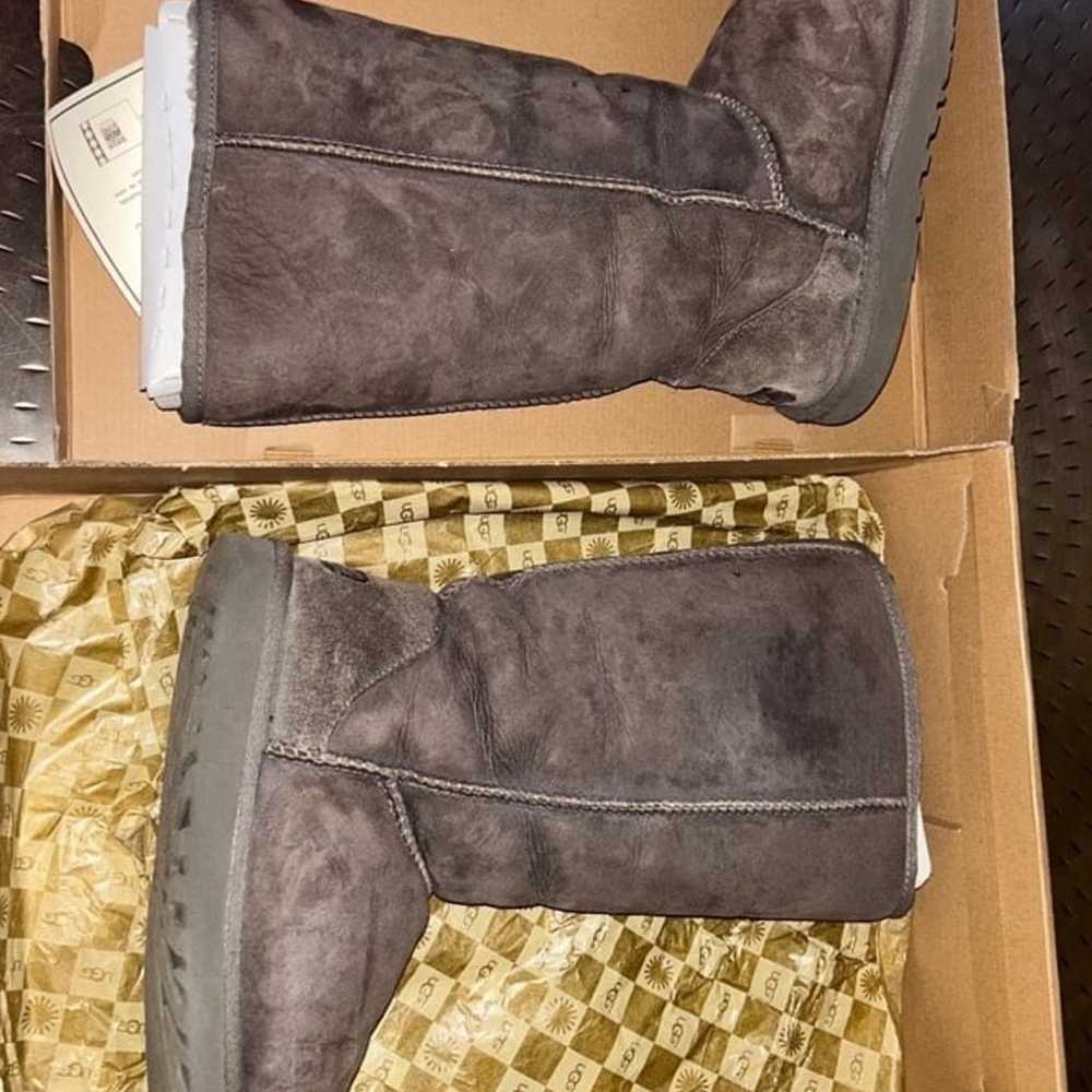 Ugg Classic Tall II Boots Size 7 Grey WITH BOX - image 6