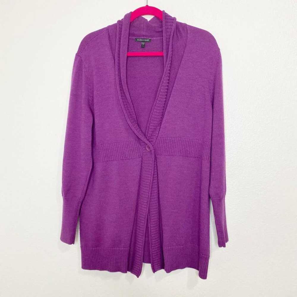 Eileen Fisher Wool cardigan - image 2