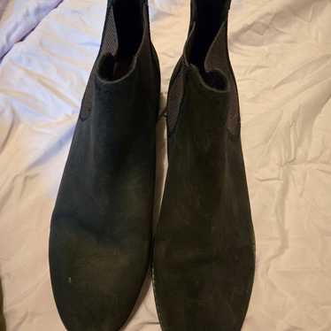 Toms black booties