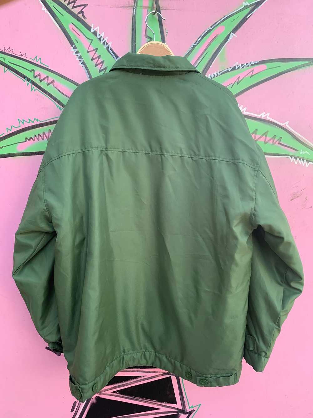 NICE! NYLON UTILITY JACKET QUILTED LINING - image 2