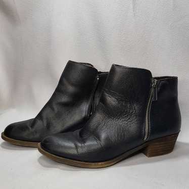 Kensie Black Leather Ankle Boots - Women’s US Siz… - image 1