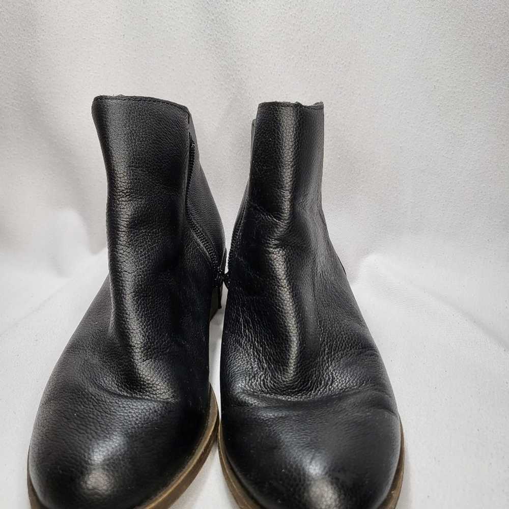 Kensie Black Leather Ankle Boots - Women’s US Siz… - image 2