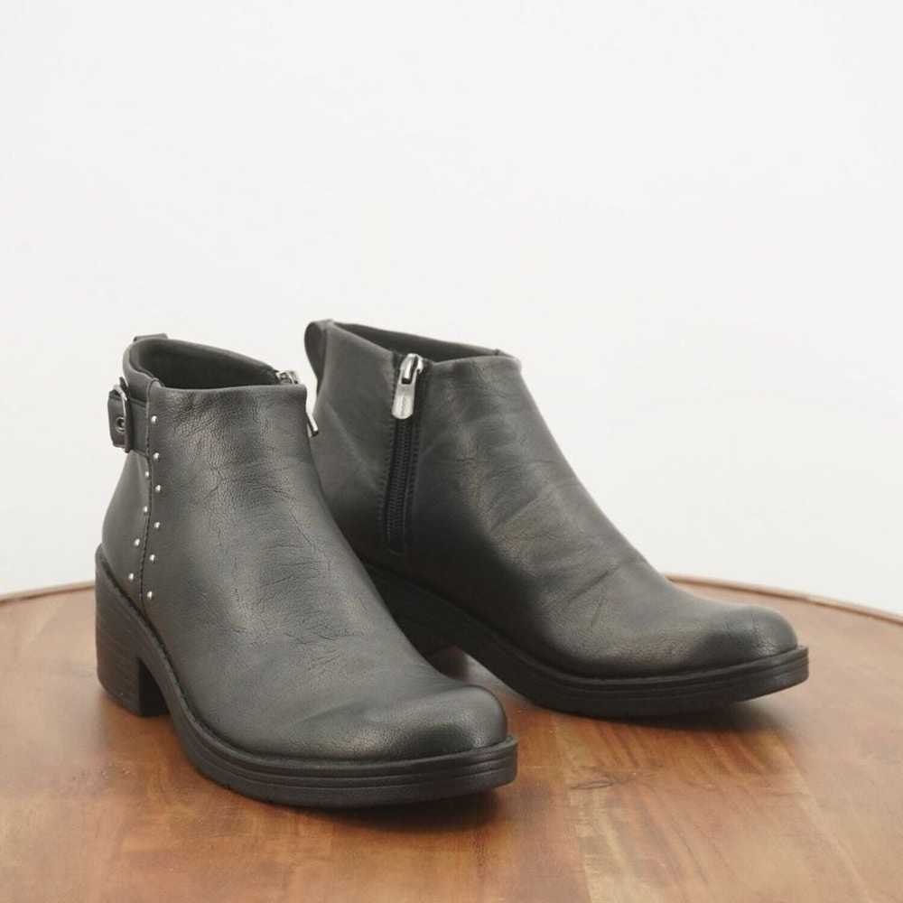 Bzees Womens Other Half Ankle Boots Dark Gray Sil… - image 2