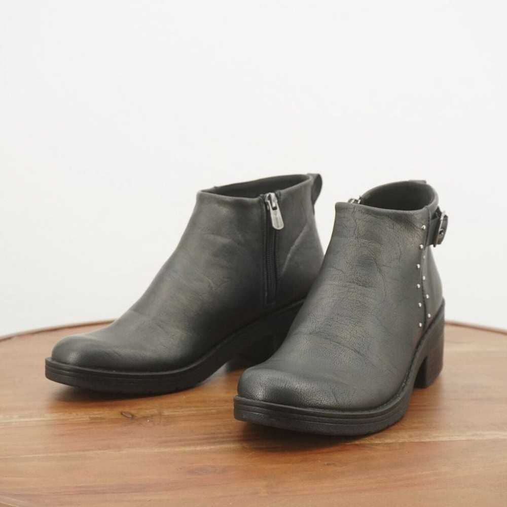 Bzees Womens Other Half Ankle Boots Dark Gray Sil… - image 4