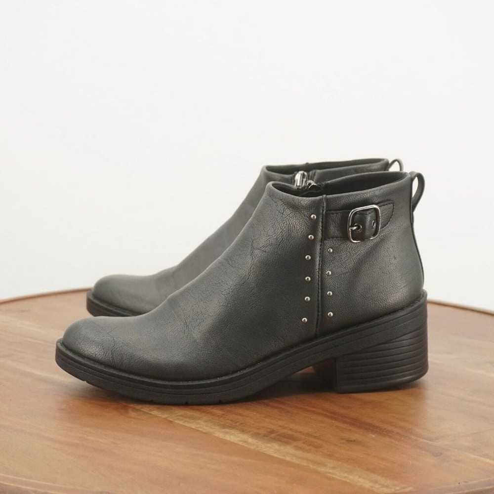 Bzees Womens Other Half Ankle Boots Dark Gray Sil… - image 5