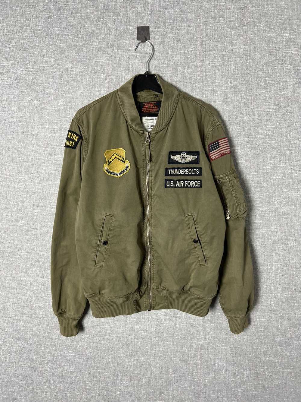 Bomber Jacket × Schott × Vintage Schott Bros INC.… - image 2