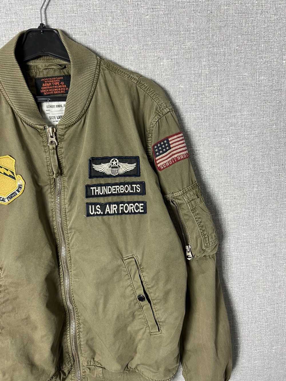 Bomber Jacket × Schott × Vintage Schott Bros INC.… - image 7