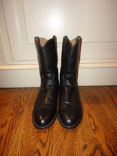 Justin Boots JUSTIN Men's Black Western Cowboy Boo