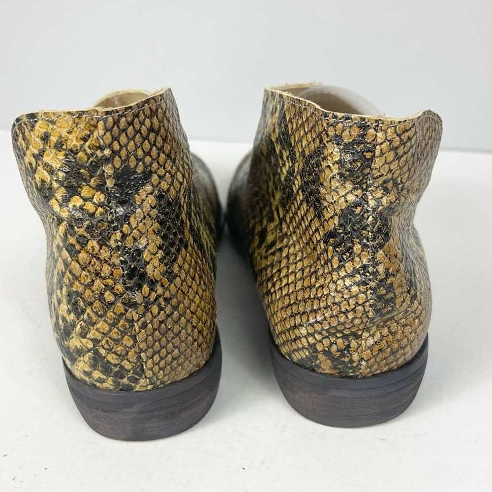 Free People Royale Flats Snakeskin Sandal Booties… - image 5