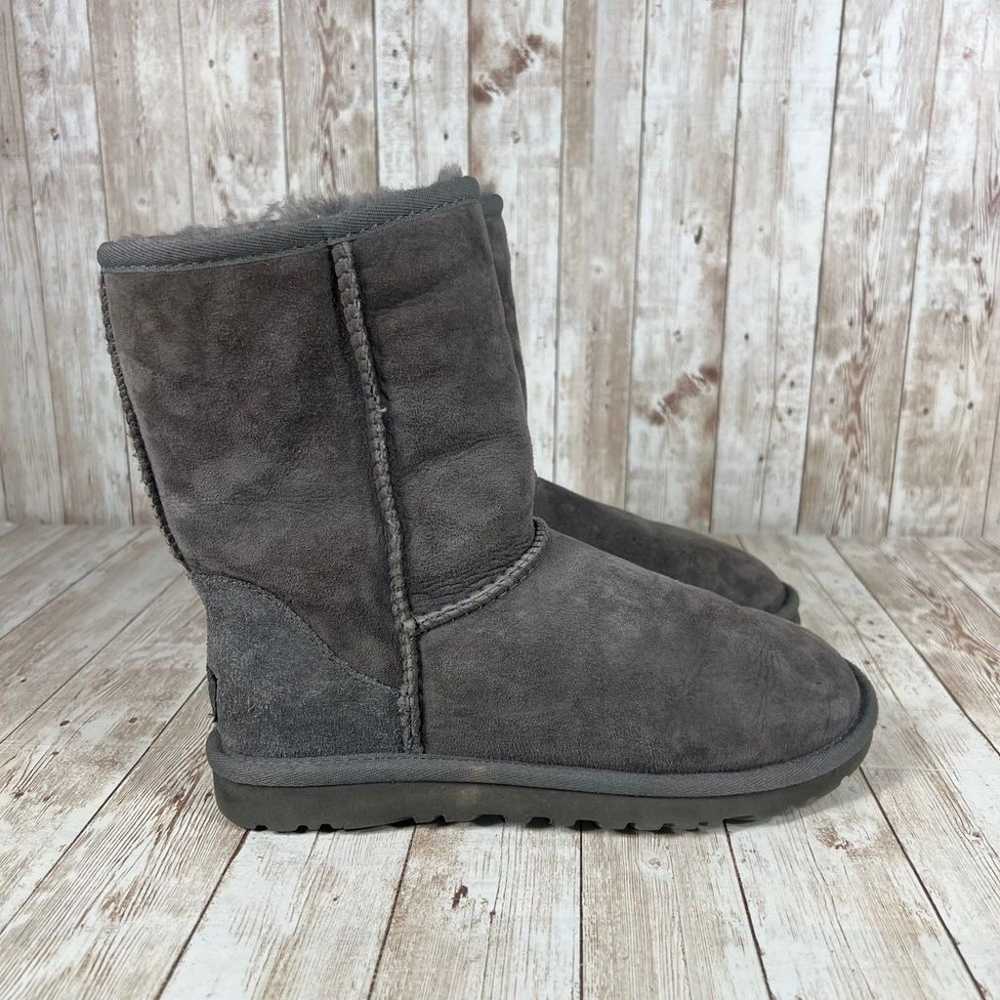 UGG Classic Short Gray Sheepskin Winter Boots Coz… - image 1