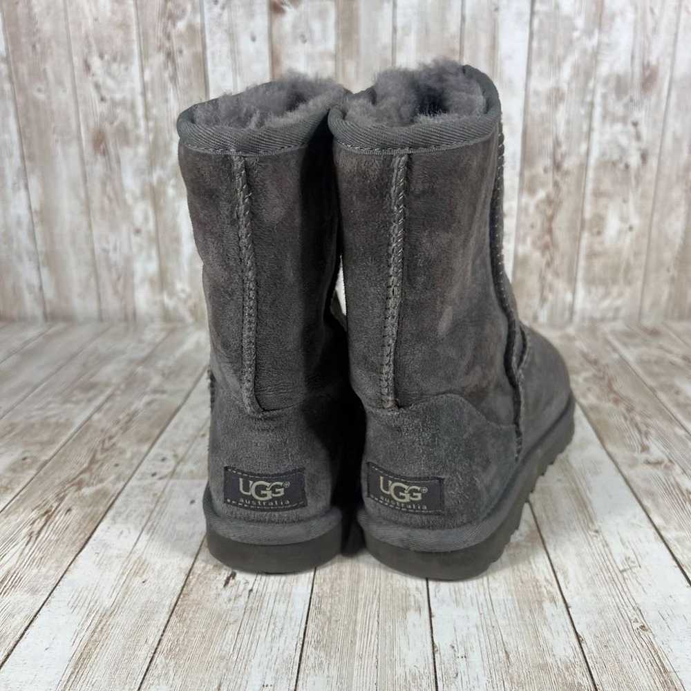 UGG Classic Short Gray Sheepskin Winter Boots Coz… - image 3