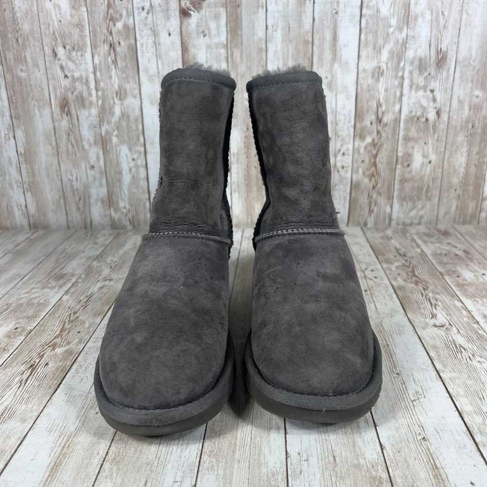 UGG Classic Short Gray Sheepskin Winter Boots Coz… - image 4