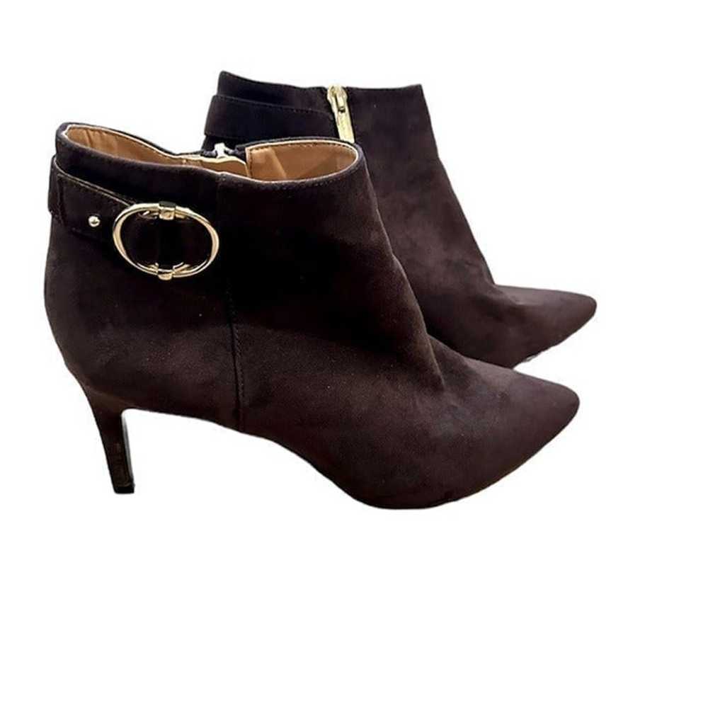 Calvin Klein Jailene Chocolate Brown Pointed Toe … - image 1