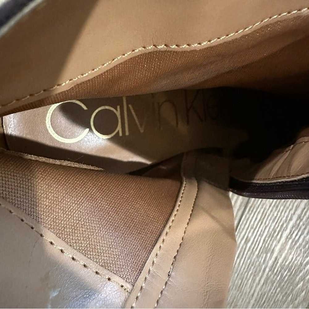 Calvin Klein Jailene Chocolate Brown Pointed Toe … - image 7