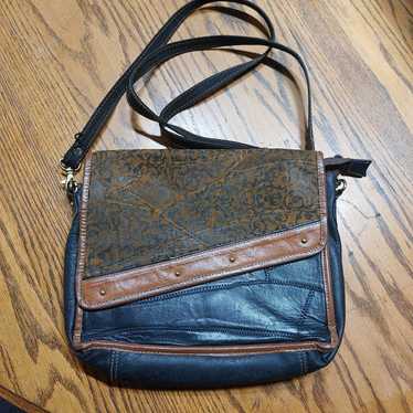 Indian Leather Crossbody - image 1