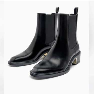 Zara black boots