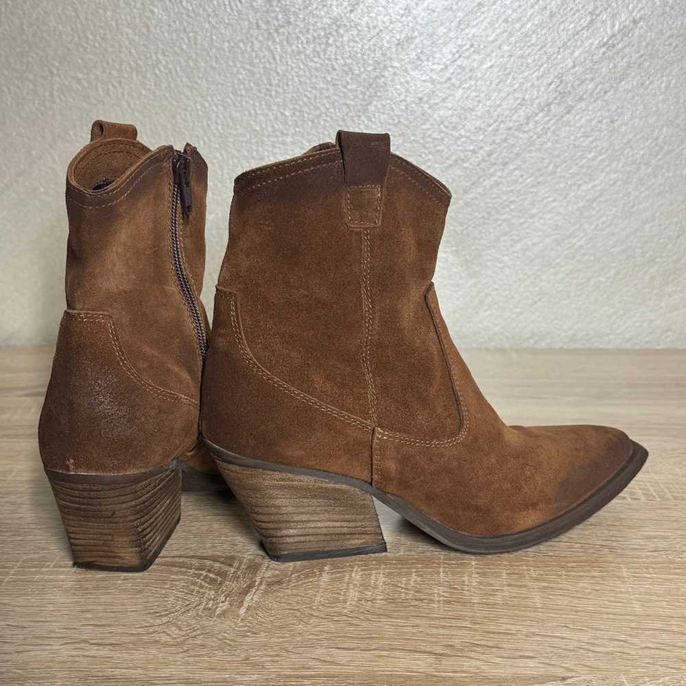 Emanuele Crasto Italy Women 38 US 7.5 Brown Suede… - image 9