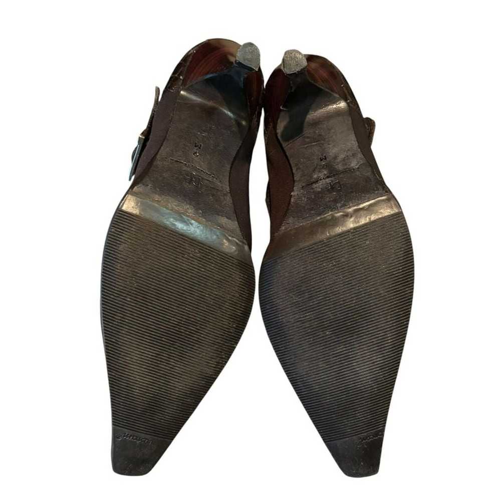 Donald Pliner "Lucki" Espresso Bootie, Silk Elast… - image 5