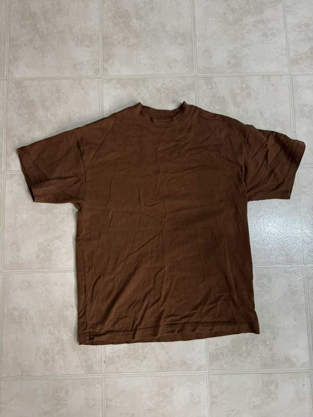 Rue Porter Blank Brown Tee - image 2