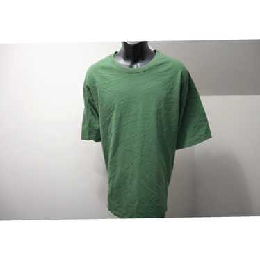 CO Cotton Green Tee Shirt with Front Pocket for M… - image 1