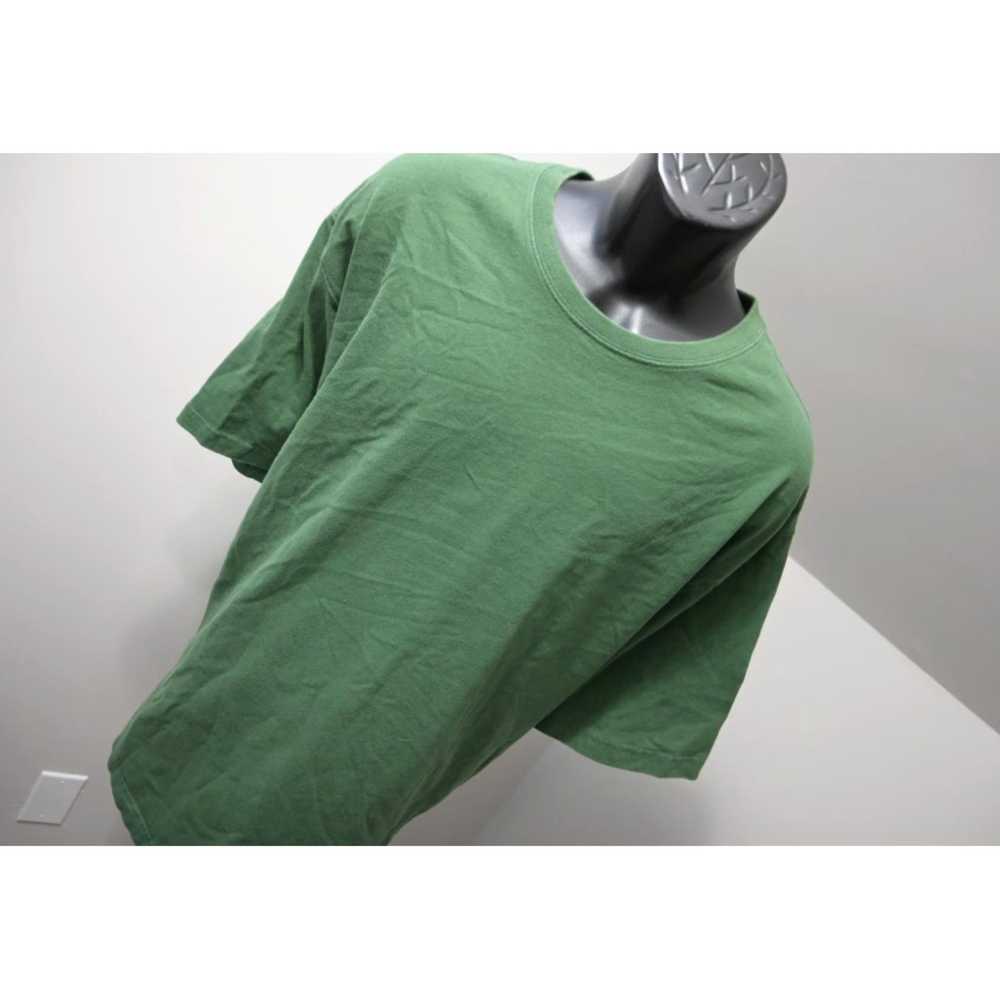 CO Cotton Green Tee Shirt with Front Pocket for M… - image 4