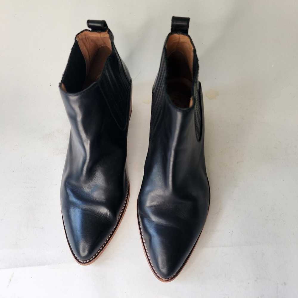 Madewell The Bonham Chelsea Boot Black Leather Bl… - image 2