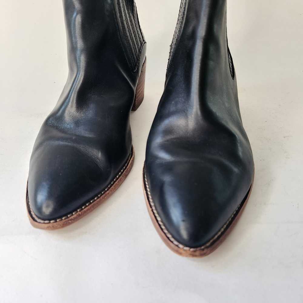 Madewell The Bonham Chelsea Boot Black Leather Bl… - image 3