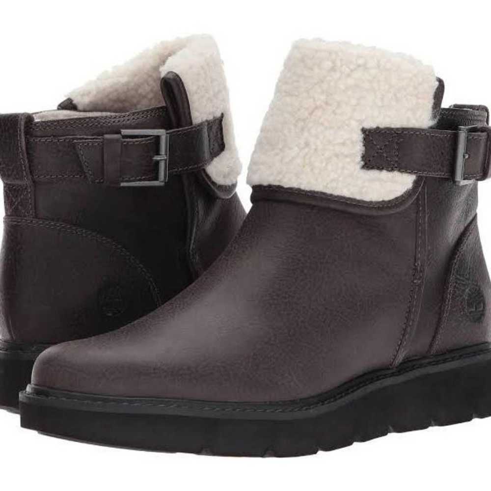 Timberland Kenniston Dark Grey Fleece lined Boot … - image 1