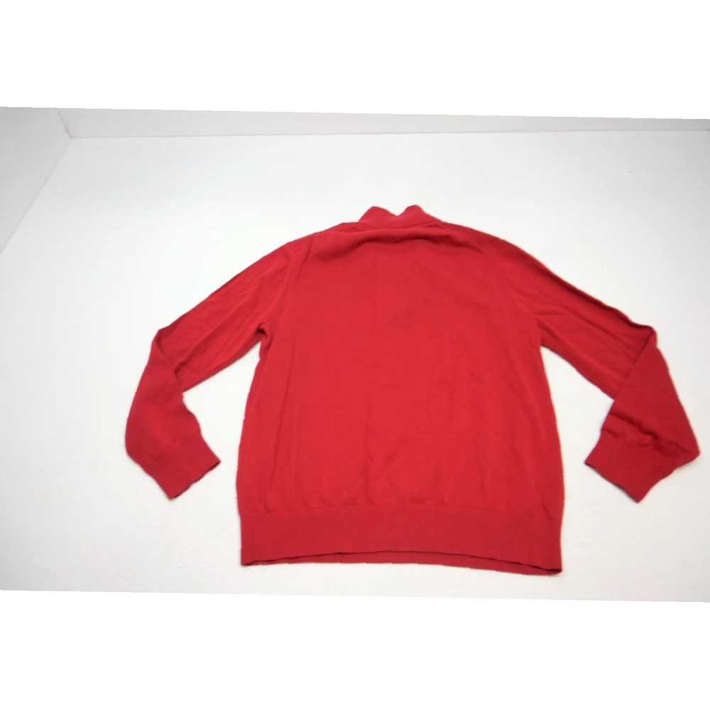 Nautica Authentic Nautica Red Knit Casual Pullove… - image 7