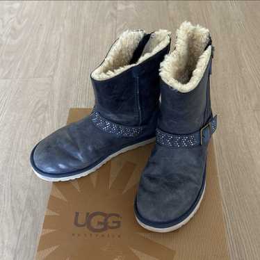 UGG W Blaise Crystal Women Boots Ink Blot (Navy) - image 1