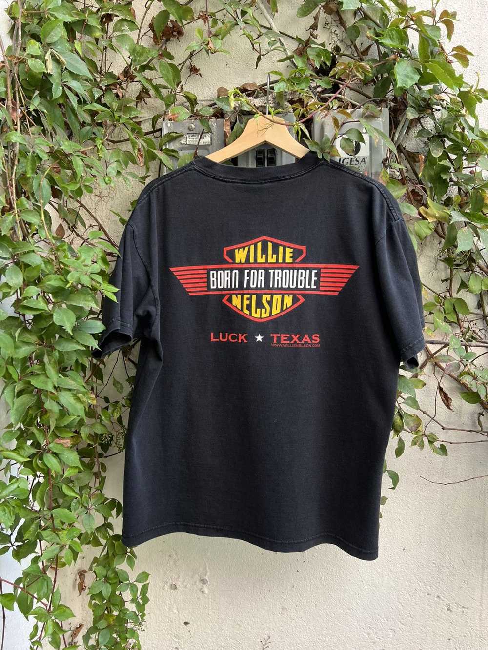 Band Tees × Harley Davidson × Vintage 1990 Willie… - image 2