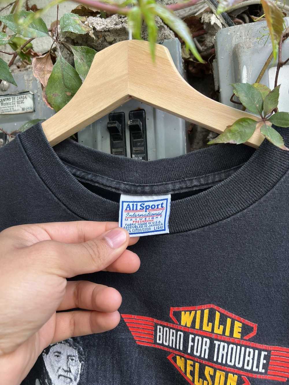 Band Tees × Harley Davidson × Vintage 1990 Willie… - image 3